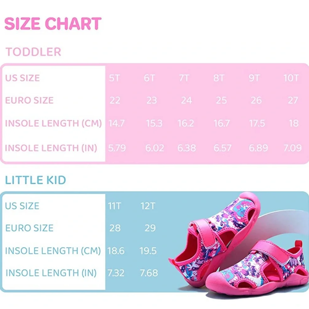 Kids Toddler Water Shoes -Children Outdoor Sports Quick-Dry Water Shoes for Kids
